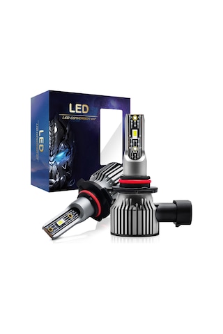 Honmex Araç Led Farları 120w 12000lm 6500k Ip68 Su Geçirmez 10-32v 9005/9006/h1/h4/h7/h11 Uyumlu 2 Adet