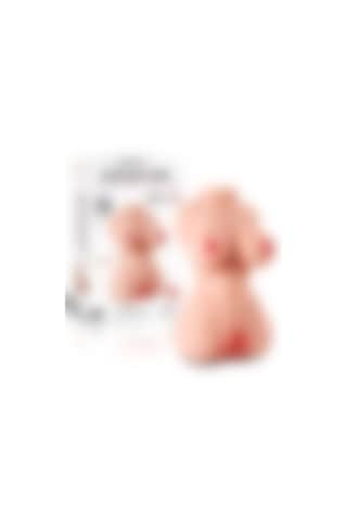 Erotixshop Premium Torso Masturbator Karina - Realistik Manken Anal Vajinal 2 In 1 Titreşimli Suni Vajina