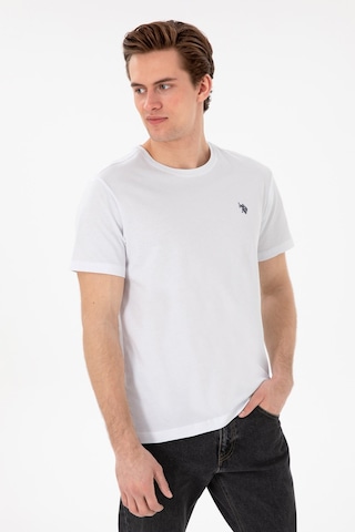 U.S. Polo Assn. Us. Polo Assn. Erkek Tişört 50298035-vr013 Beyaz