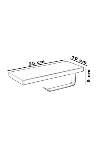 Fontana Tuvalet Kagıtlıgı Mat Siyah Fj-10501 Mat Siyah
