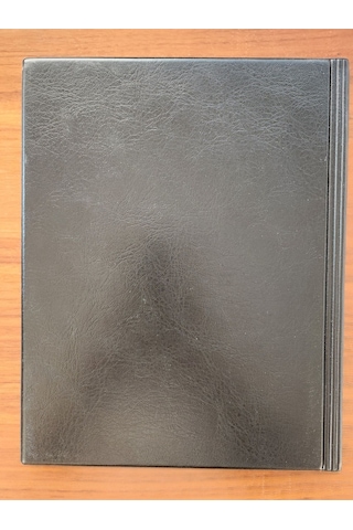 200 Adet Yerli Madeni Para Albümü Koleksiyon Siyah. Toplam 10 Sayfa. Her Sayfada 20 Madeni Para Kon