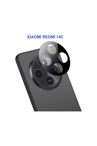Redmi 14c Uyumlu Kamera Lens Koruyucu Dayanıklı Kamera Koruyucu