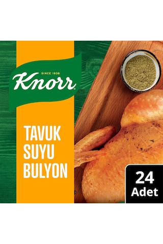 Knorr Tavuk Suyu Bulyon 24 Adet 240 Gr X 3 Adet