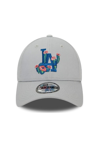 New Era Şapka - Flower Icon 9forty Los Angeles Dodgers - Gri