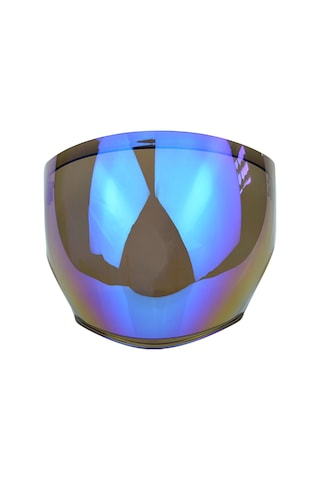 Suofeng Kyt Nfj Kask İçin Renkli Pc Cam, Güneş Işığını Engelle, Rüzgar Ve Sis Koruma, Moto Kask Lens