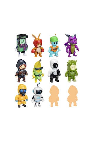 Pmı Stumble Guys 12'li Aksiyon Figür Delüks Set Sg3212 Diğer