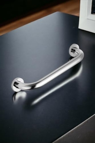 Mayaglory Yaşlı, Bedensel Engelli Tutunma Barı, Hasta Tutunma Barı, Küvet Tutamağı, Krom Kaplama 20cm 0.10 CM