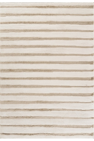 Kaşmir Halı 7/24 Plushy Basra Beyaz 200x290 Cm