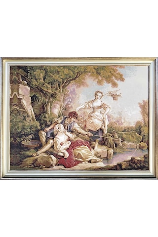 Figüratif Seri-24 Dokuma Goblen Kumaş-Romeo&Juliet2