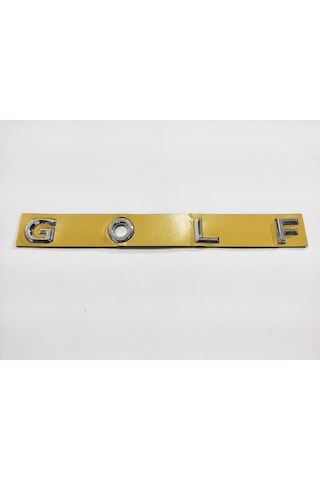 Volkswagen Golf Arma Bagaj Yazısı Y.m. Yapıştırma 22.5cmx2.2cm 8979b