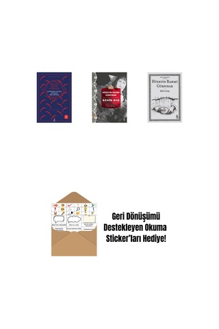 Kuyruklu Yıldız Altında Bir İzdivaç + Kesik Baş Günümüz Türkçesiyle + Billur Kalp + Okuma Sticker'ları