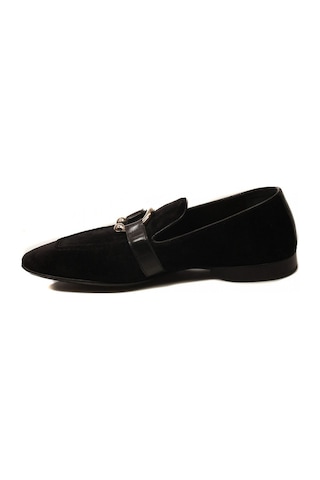 Cesare Paciotti 51344tvl Siyah Deri Loafer Erkek Ayakkabı Siyah