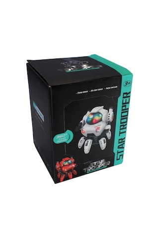 Işıklı Ve Sesli 360° Dönen Yıldız Asker Robot