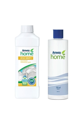 Amway Home Dish Drops Konsantre Sıvı Bulaşık Deterjanı 1 L + Ölçek Şişesi 500 ML