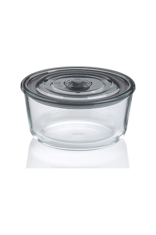 Kela KL-12641 Aurelia Cam Saklama Kabı Yuvarlak 1.22 L