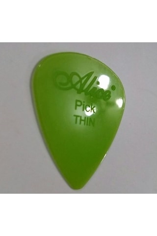 Alice Ap-100g Gitar Penası Nylon Thin Yeşil 1 Adet