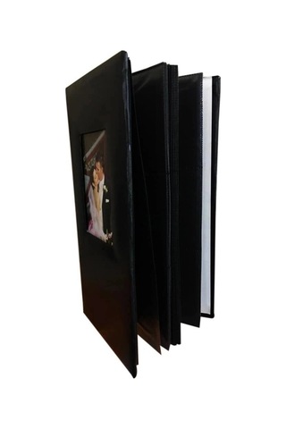 Premium Torima Fotoğraf Albümü 300'lük 4x6 10x15 Albüm Siyah Ani Defteri Kağıt Saklama