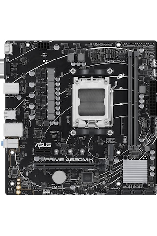 Asus Prime A620M-K AMD A620 6400 MHz (OC) DDR5 Soket AM5 mATX Anakart