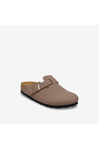 Terlik Kadın 1033076 Birkenstock Boston Bf Nu Mocha Kahverengi