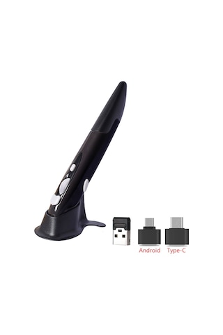 Optik Kablosuz Ergonomik Kalem Mouse