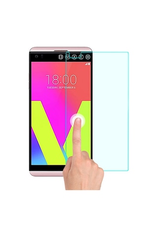 LG V20 Uyumlu Nettech Ön Koruma Cam Ekran Koruyucu