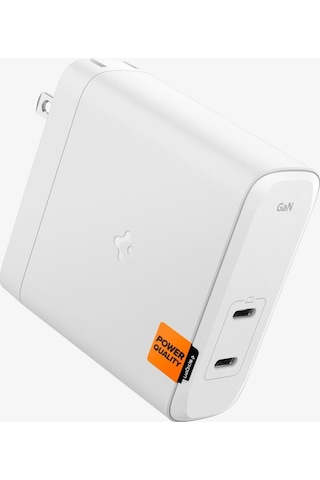 Spigen Powerarc Arcstation Pro 140w Hızlı Şarj Adaptörü Beyaz - Ach06033