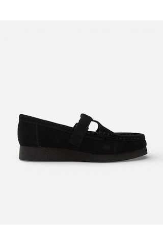 Clarks Wallabeeevobar Black Sde Kadın Siyah Günlük Ayakkabı 26183153