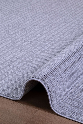 Tokyo Bukle Yumuşak Dokulu Halı Kilim Salon Mutfak Koridor Yolluk Dokuma Makine Halısı Op416-gri Op416-gri