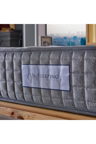 US. Sleeping Full Ortopedik Hybrid Kuş Tüyü Yaylı Yatak (22 CM)