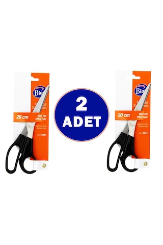 2 Adet Mas Bion Büro Tipi Makas 20 Cm Paslanmaz Çelik