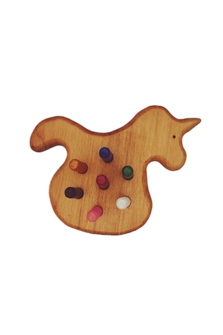 Çubuk Dizme Oyunu Ahşap Unicorn