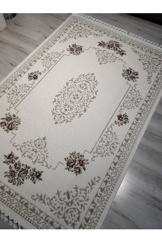 Halı Sarayı Samira 12814r Krem 125x180 Cm Salon Halısı