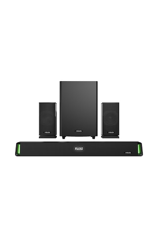 Mıkado Md-sbt35, 160w, 5+1, Masaüstü, Bt/aux/usb/hdmı/optıcal, Soundbar, Siyah Kasa, Ev Sinema Sistemi