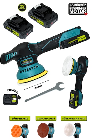 Reschmann R-BX3600 Şarjlı Polisaj Makinesi