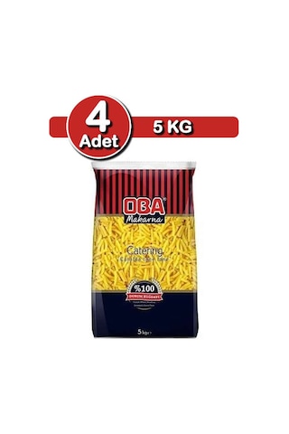 Oba Makarna İnce Kesim 4 x 5 KG