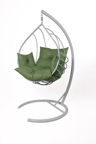 Damla Salıncak - Armut Salıncak Beyaz Beyaz Haki