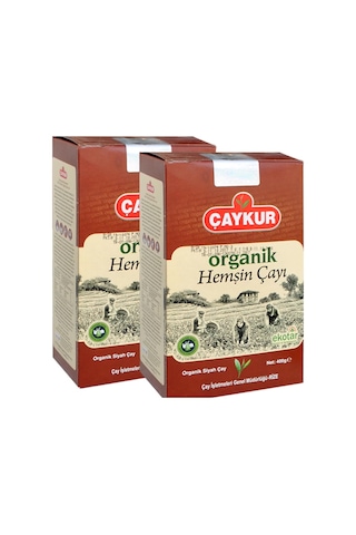 Çaykur Organik Hemşin Siyah Dökme Çay 2 x 400 G