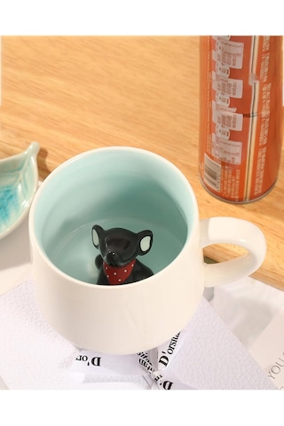 Lexroo Mukko Home 3d Porselen Kupa Diğer