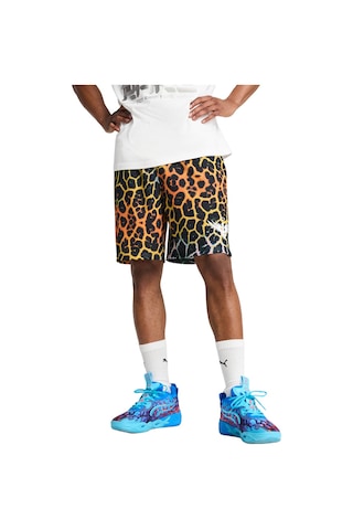 Puma Melo Alıen Erkek Şort 630675-01 Çok Renkli