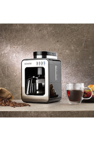 Schafer Barista Öğütücülü Filtre Kahve Makinesi