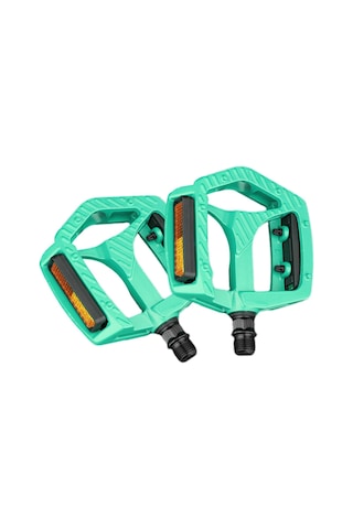 Xbyc 1809 Bilyalı Bisiklet Pedalı Mtb Alüminyum Alaşımlı Reflektörlü Pedal Cam Göbeği Renk