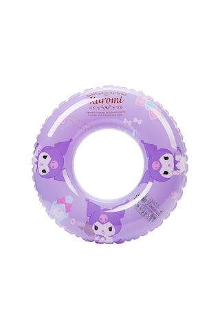Kuromi Melodi Karikatür Çocuk Havuz Deniz Yüzme Simidi Mor