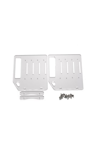 Yaozixa Akrilik Sabit Disk Rafı 4-10 Konumlu, Soğutma Ve Sabitlik Artırıcı, Hızlı Kurulum, Özelleştirilebilir Dıy