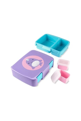 Skip Hop Spark Style Bento Beslenme Kutusu Narwhal Şeffaf