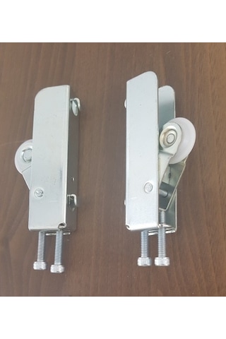 Tekdekoryapı Sürgülü Ray Dolap Aleminyum Kapak Teker 1Takım [Erkek]