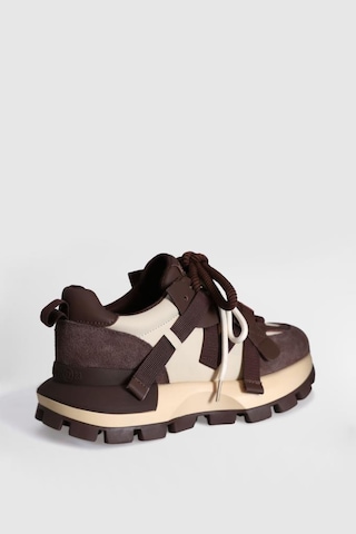 Lufian Yoko 121230049 Kadın Sneaker Ayakkabı Kahve 36-40 Kahverengi