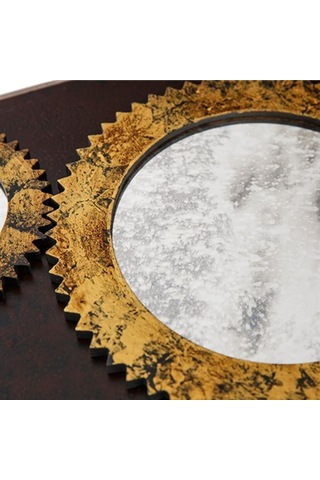 Vitale Lux Otantik Duvar Aynası 60 Cm Ak.Gy0012 Çok Renkli