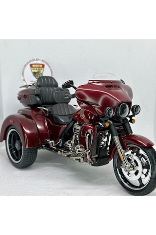 Harley Dav. 2021 Cvo Tri Glide 1:12 Diecast Motosiklet Model Lisanslı