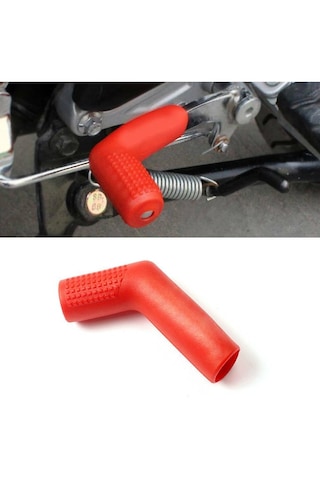 Nk Motors Üniversal Motorsiklet Vites Çorabı Kırmızı