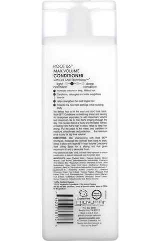 Giovanni Root 66 Hacimlendirici Saç Kremi 250 ML